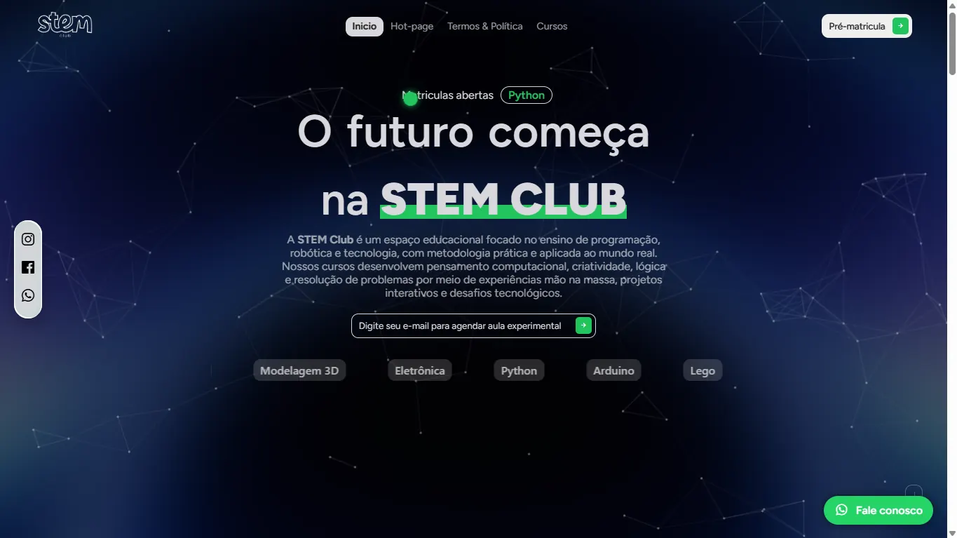 Projeto digital STEM Club